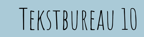 Tekstbureau 10 logo